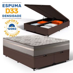 1 Marrom Bau Aberto Fechado Tag Unica Millenium